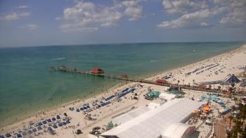 Weather camera view of Wyndham Grand Clearwater Beach.
