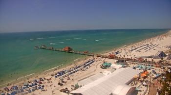 Weather camera view of Wyndham Grand Clearwater Beach.