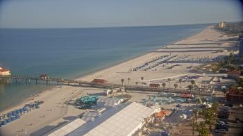 Weather camera view of Wyndham Grand Clearwater Beach.
