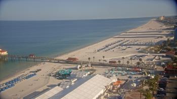 Weather camera view of Wyndham Grand Clearwater Beach.