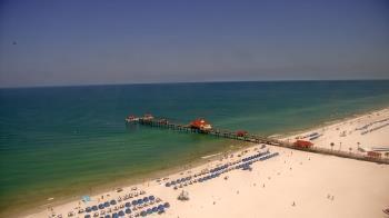 Weather camera view of Wyndham Grand Clearwater Beach.