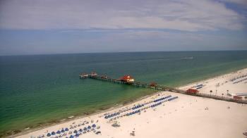 Weather camera view of Wyndham Grand Clearwater Beach.