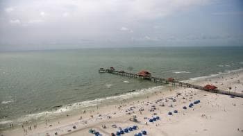 Weather camera view of Wyndham Grand Clearwater Beach.