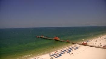 Weather camera view of Wyndham Grand Clearwater Beach.