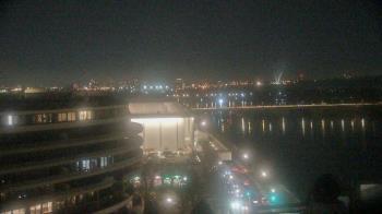 Weather camera view of The Watergate Hotel.