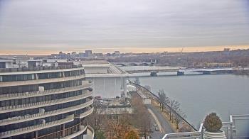 Weather camera view of The Watergate Hotel.