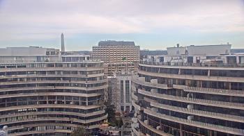 Weather camera view of The Watergate Hotel.