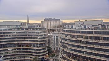 Weather camera view of The Watergate Hotel.