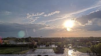 Weather camera view of WGN-TV.
