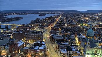 Weather camera view of WHTM-TV.