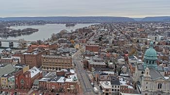 Weather camera view of WHTM-TV.