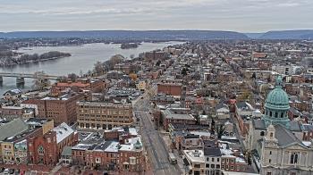 Weather camera view of WHTM-TV.