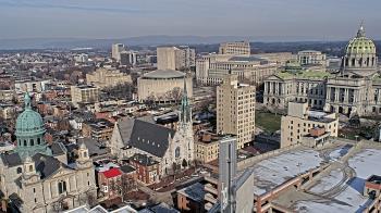 Weather camera view of WHTM-TV.