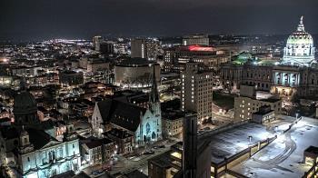 Weather camera view of WHTM-TV.