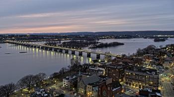 Weather camera view of WHTM-TV.