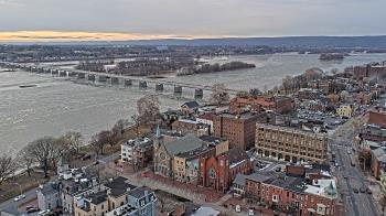 Weather camera view of WHTM-TV.