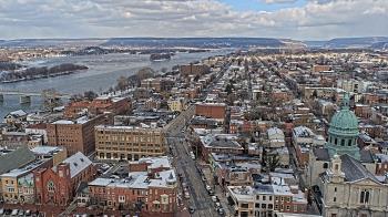 Weather camera view of WHTM-TV.