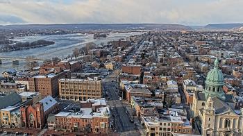 Weather camera view of WHTM-TV.