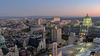 Weather camera view of WHTM-TV.