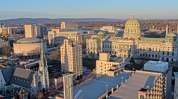 Weather camera view of WHTM-TV.