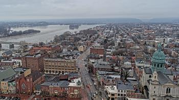 Weather camera view of WHTM-TV.