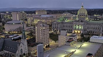 Weather camera view of WHTM-TV.