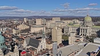 Weather camera view of WHTM-TV.