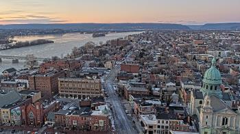 Weather camera view of WHTM-TV.