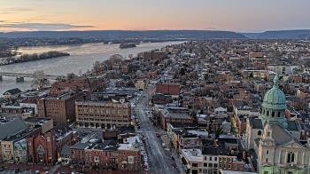 Weather camera view of WHTM-TV.