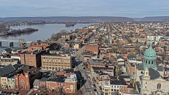 Weather camera view of WHTM-TV.