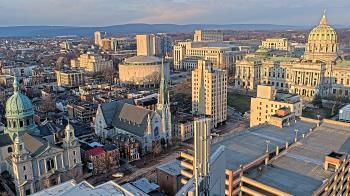 Weather camera view of WHTM-TV.