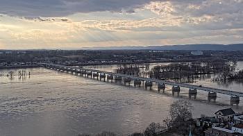 Weather camera view of WHTM-TV.