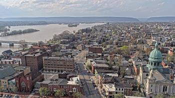 Weather camera view of WHTM-TV.