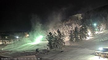 Weather camera view of Wisp Ski Resort.