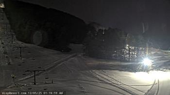 Weather camera view of Wisp Ski Resort.