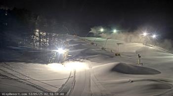 Weather camera view of Wisp Ski Resort.