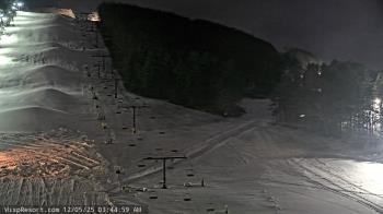 Weather camera view of Wisp Ski Resort.