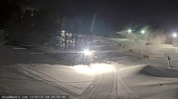 Weather camera view of Wisp Ski Resort.