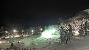 Weather camera view of Wisp Ski Resort.