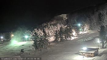 Weather camera view of Wisp Ski Resort.