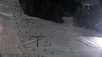 Weather camera view of Wisp Ski Resort.