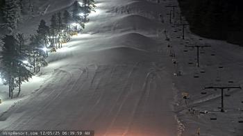 Weather camera view of Wisp Ski Resort.