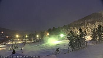 Weather camera view of Wisp Ski Resort.