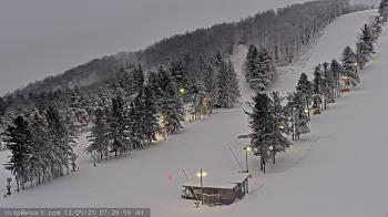 Weather camera view of Wisp Ski Resort.