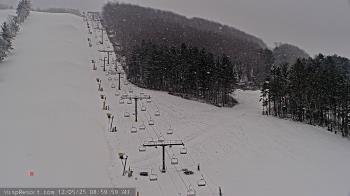 Weather camera view of Wisp Ski Resort.