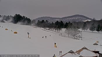 Weather camera view of Wisp Ski Resort.