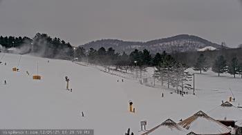 Weather camera view of Wisp Ski Resort.