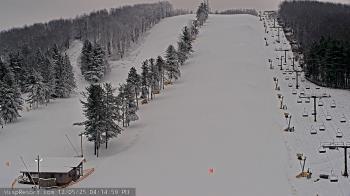 Weather camera view of Wisp Ski Resort.