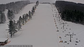 Weather camera view of Wisp Ski Resort.