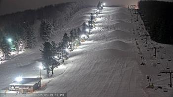 Weather camera view of Wisp Ski Resort.